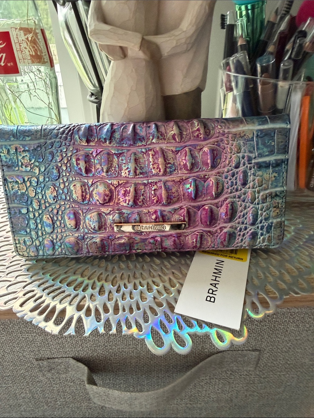 Brahmin Visionary Delphine Ady Wallet-BNWT